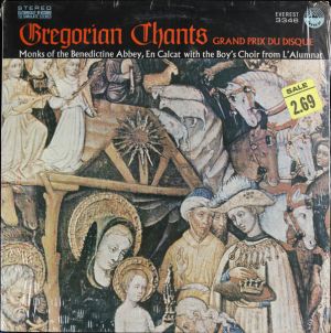 Monks Of The Benedictine Abbey, En Calcat / The Boy's Choir From L'Alumnat - Gregorian Chants (1973)