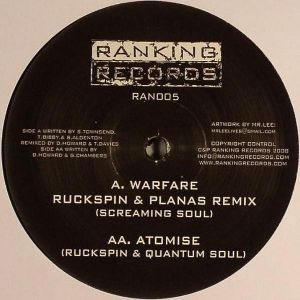 Screaming Soul / Ruckspin / Quantum Soul - Warfare (Remix) / Atomise (2008)