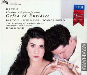 Haydn / Chorus / Bartoli / Heilmann / D'Arcangelo / The Academy Of Ancient Music Orchestra / Hogwood - L'Anima Del Filosofo Ossia Orfeo Ed Euridice (1997)