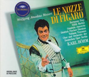 Chor / Dietrich Fischer-Dieskau / Wolfgang Amadeus Mozart / Hermann Prey / Edith Mathis / Gundula Janowitz / Tatiana Troyanos / Orchester Der Deutschen Oper Berlin / Karl Böhm - Le Nozze Di Figaro