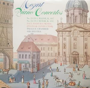 Mozart / Prague Chamber Orchestra / Paul Badura-Skoda - Piano Concertos No. 21 In C Major K. 467 / No. 24 In C Minor, K. 491 (1974)