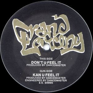 Dancemaster - Don't U Feel It / Kan U Feel It (1993)