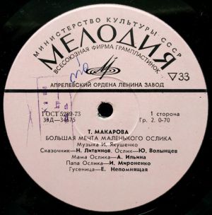 Т. Макарова - Большая Мечта Маленького Ослика