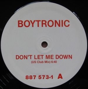 Boytronic - Don't Let Me Down (1988)