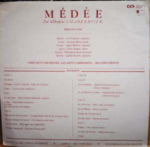 Les Arts Florissants / Charpentier - Médée (1984)