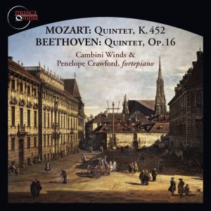 Beethoven / Mozart / Cambini Winds / Penelope Crawford - Quintet, K. 452 / Quintet, Op. 16 (2013)