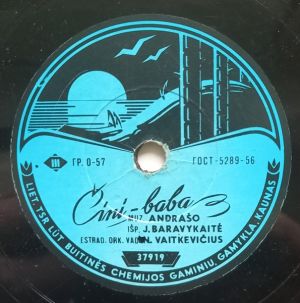 J. Baravykaitė - Čini-Baba / Pirkite Žibuokles
