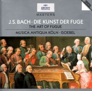 J. S. Bach / Musica Antiqua Köln / Goebel - Die Kunst Der Fuge = The Art Of Fugue (1995)