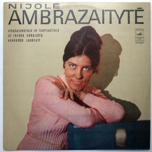 Nijolė Ambrazaitytė - Visasąjunginio Ir Tarptautinio Dž. Enesku Vokalistų Konkurso Laureatė (1972)