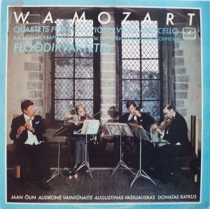 W. A. Mozart / Jaan Õun / Audroné Vainiūnaite / Augustinas Vasiliauskas / Donatas Katkus - Quartets For Flute, Violin, Viola And Cello (1988)