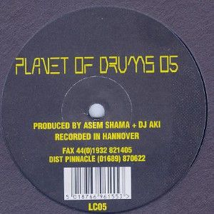Asem Shama + DJ Aki - Planet Of Drums 05 (1996)