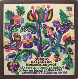 Irena Jasiūnaitė - Jurgio Gaižausko Harmonizuotos Lietuvių Liaudies Dainos (1979)