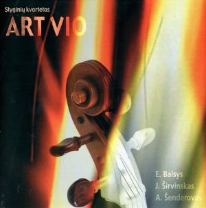 Styginių Kvartetas Art Vio / E. Balsys / J. Širvinskas / A. Šenderovas - Styginių Kvartetas / Styginių Kvartetas Nr. 2 / Styginių Kvartetas Nr. 1 (2007)
