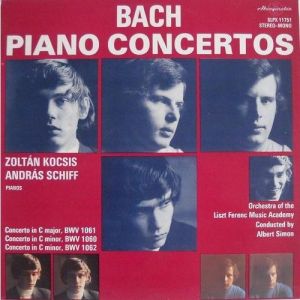 Bach / Zoltán Kocsis / András Schiff / Orchestra Of The Liszt Ferenc Music Academy / Albert Simon - Piano Concertos (1977)
