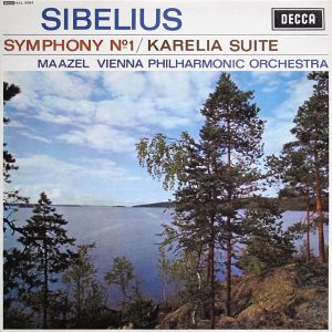 Vienna Philharmonic Orchestra / Sibelius / Maazel - Symphony № 1 / Karelia Suite (1964)