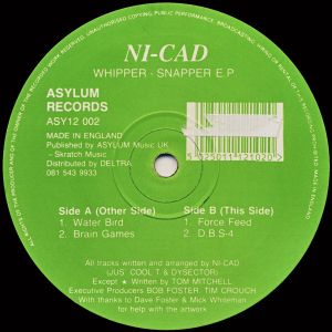 Ni-Cad - Whipper - Snapper E.P. (1993)