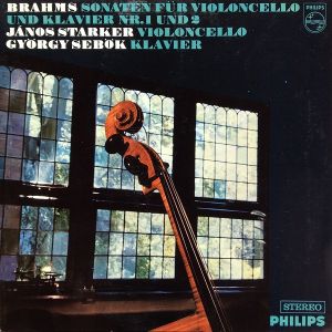 Brahms / János Starker / György Sebök - Sonaten Für Violoncello Und Klavier Nr.1 Und 2