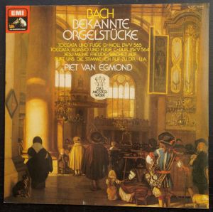 Bach / Piet Van Egmond - Bekannte Orgelstücke