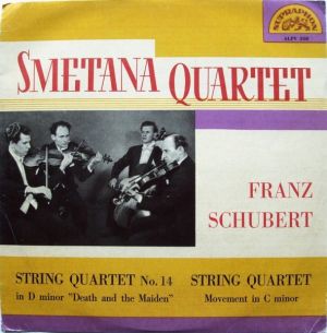 Franz Schubert / Smetana Quartet - String Quartet No. 14 In D Minor "Death And The Maiden" / String Quartet, Movement In C Minor