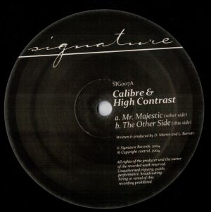 Calibre / High Contrast - Mr. Majestic / The Other Side (2015)