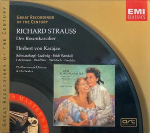 Herbert von Karajan / Orchestra / Gedda / Richard Strauss / Wächter / Schwarzkopf / Ludwig / Stich-Randall / Edelmann / Welitsch / Philharmonia Chorus - Der Rosenkavalier (2001)