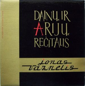 Jonas Vaznelis - Dainų Ir Arijų Rečitalis (1964)